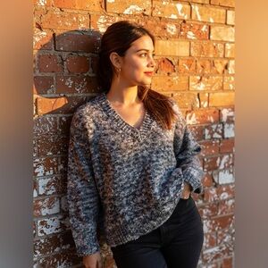 One Teaspoon Superior Mohair Knit Sweater size Medium